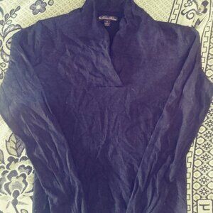 Brooks Bothers Silk Cashmere Shawl Collar Sweater S